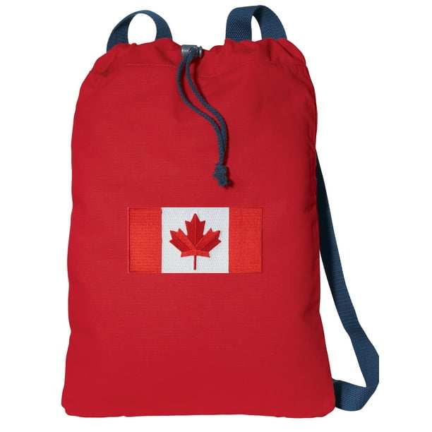 Drawstring Backpack Canadian Maple Leaf Rucksack Drawstring Backpack Canadian Maple Leaf Rucksack